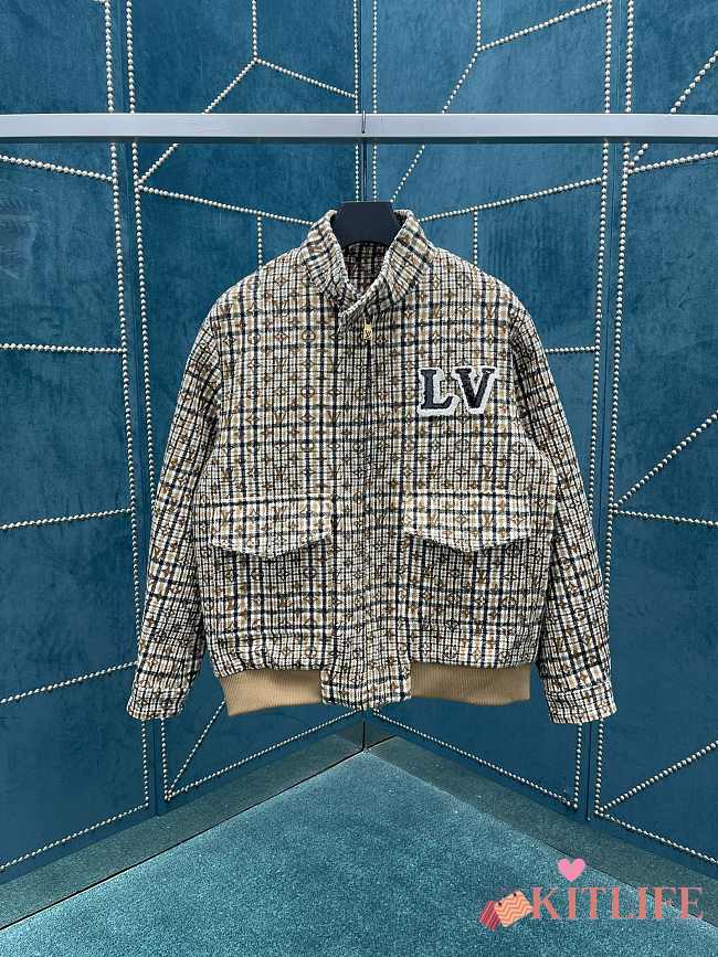 kitlife LV Monogram Wool Harrington Blouson 1AGIPA - 1