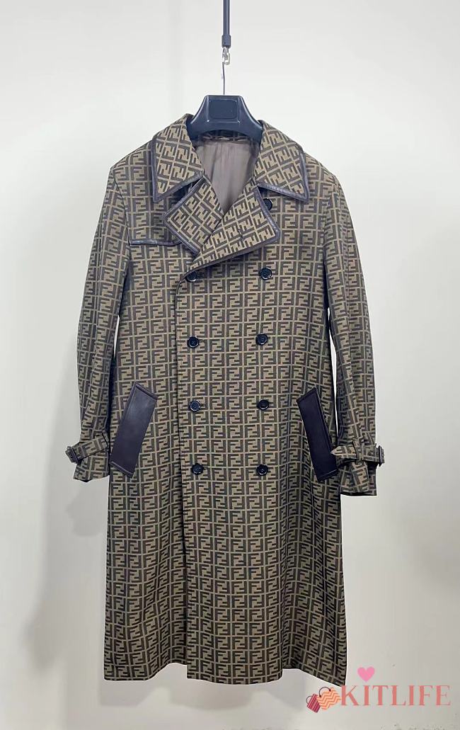 Kitlife Fendi coat Brown 06 - 1