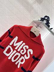 kitlife Dior sweater sweater red - 5