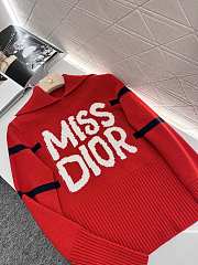 kitlife Dior sweater sweater red - 2