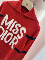 kitlife Dior sweater sweater red - 3