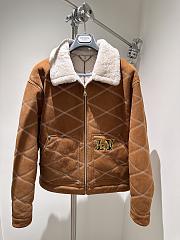 kitlife Louis Vuitton 1AFXIN Embroidered Shearling Workwear Blouson - 1