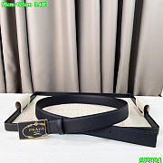Kitlife Prada Belt black 3.4cm -03 - 2
