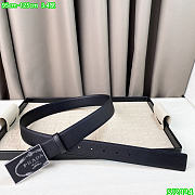 Kitlife Prada Belt black 3.4cm -04 - 2