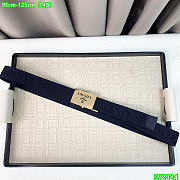 Kitlife Prada Belt black 3.4cm -08 - 2