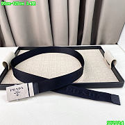 Kitlife Prada Belt black 3.4cm -09 - 1