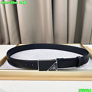 Kitlife Prada Belt black 3.4cm -13 - 1