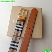 Kitlife burberry Belt 3.5cm -01 - 2