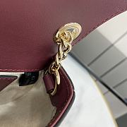 Kitlife Gucci Blondie mini shoulder red bag - 21.5x11x8cm - 6