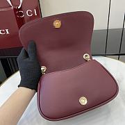 Kitlife Gucci Blondie mini shoulder red bag - 21.5x11x8cm - 4