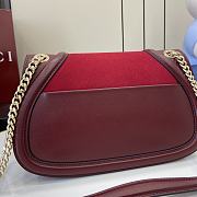 Kitlife Gucci Blondie shoulder red bag - 26x16x8cm - 6