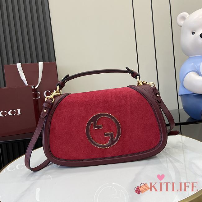 Kitlife Gucci Blondie shoulder red bag -  32x17x10cm - 1