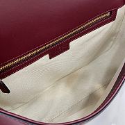 Kitlife Gucci Blondie shoulder red bag -  32x17x10cm - 3