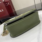 Kitlife Gucci Blondie mini shoulder green bag - 21.5x11x8cm - 5