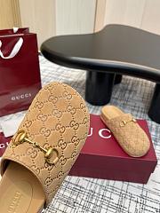 Kitlife Gucci Women's slipper brown - 6