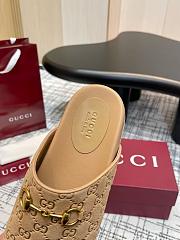 Kitlife Gucci Women's slipper brown - 5