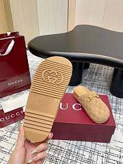 Kitlife Gucci Women's slipper brown - 4