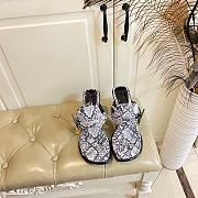Burberry Women's Leather Bay Heeled Sandals - 1