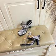 Burberry Women's Leather Bay Heeled Sandals - 3
