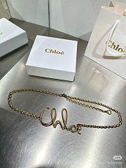 Chloé Women's Metallic Iconic Chain Belt - 2