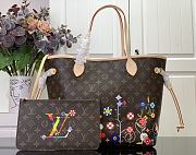 LV x TM Neverfull MM bag - M13271 - 28 x 14 x 31 cm - 1