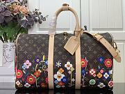 Kitlife LV x TM Keepall Bandoulière 45 bag - M14182 - 27 x 20 x 45 cm - 4