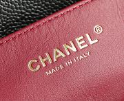 kitlife Chanel flap bag black - 13x17.5x6 cm - 2