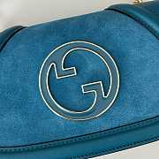 Kitlife Gucci Blondie mini shoulder blue bag - 21.5x11x8cm - 3
