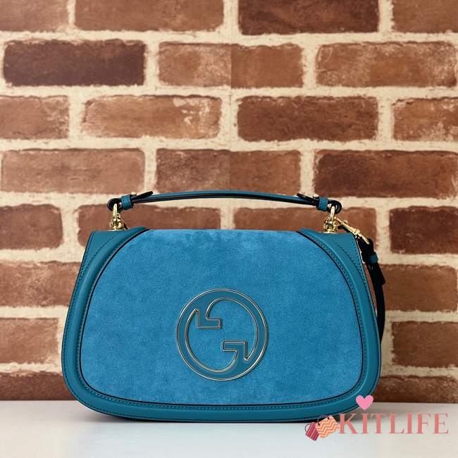 Kitlife Gucci Blondie shoulder blue bag - 32x17X10cm - 1