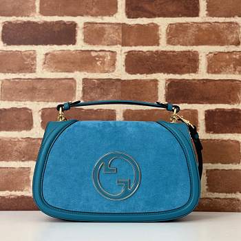 Kitlife Gucci Blondie shoulder blue bag - 32x17X10cm