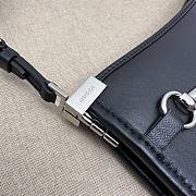 kitlife Gucci small Horsebit Slim shoulder bag black - 23x18.5x3 cm - 4
