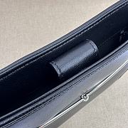 kitlife Gucci small Horsebit Slim shoulder bag black - 23x18.5x3 cm - 3