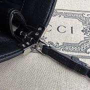 kitlife Gucci small Horsebit Slim shoulder bag black - 23x18.5x3 cm - 2