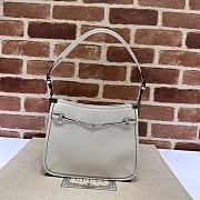 kitlife Gucci small Horsebit Slim shoulder bag white - 23x18.5x3 cm - 1