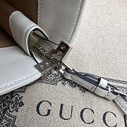 kitlife Gucci small Horsebit Slim shoulder bag white - 23x18.5x3 cm - 3