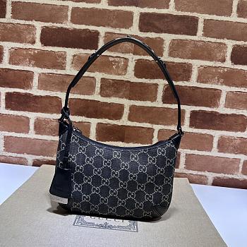kitlife Gucci small Horsebit Slim shoulder bag- 23x18.5x3 cm