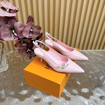 Kitlife Louis Vuitton Slingback Pump pink - 5.5cm