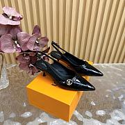 Kitlife Louis Vuitton Slingback Pump black - 5.5cm - 1