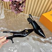 Kitlife Louis Vuitton Slingback Pump black - 5.5cm - 5