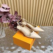 Kitlife Louis Vuitton Slingback Pump beige - 5.5cm - 1