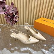 Kitlife Louis Vuitton Slingback Pump beige - 5.5cm - 5