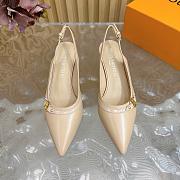 Kitlife Louis Vuitton Slingback Pump beige - 5.5cm - 4
