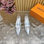 Kitlife Louis Vuitton Slingback Pump sliver - 5.5cm - 5