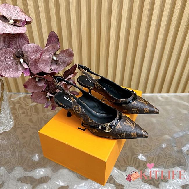 Kitlife Louis Vuitton Slingback Pump - 5.5cm - 02 - 1
