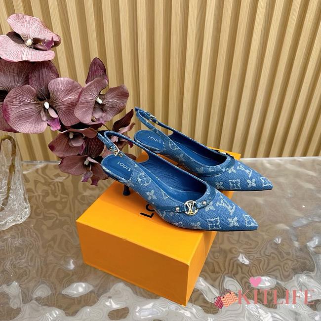 Kitlife Louis Vuitton Slingback Pump - 5.5cm - 03 - 1
