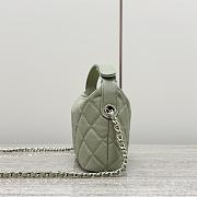 Kitlife Chanel hobo green bag - 21.5x6x19 cm - 4