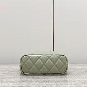 Kitlife Chanel hobo green bag - 21.5x6x19 cm - 2