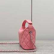Kitlife Chanel hobo pink bag - 21.5x6x19 cm - 4