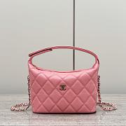 Kitlife Chanel hobo pink bag - 21.5x6x19 cm - 5