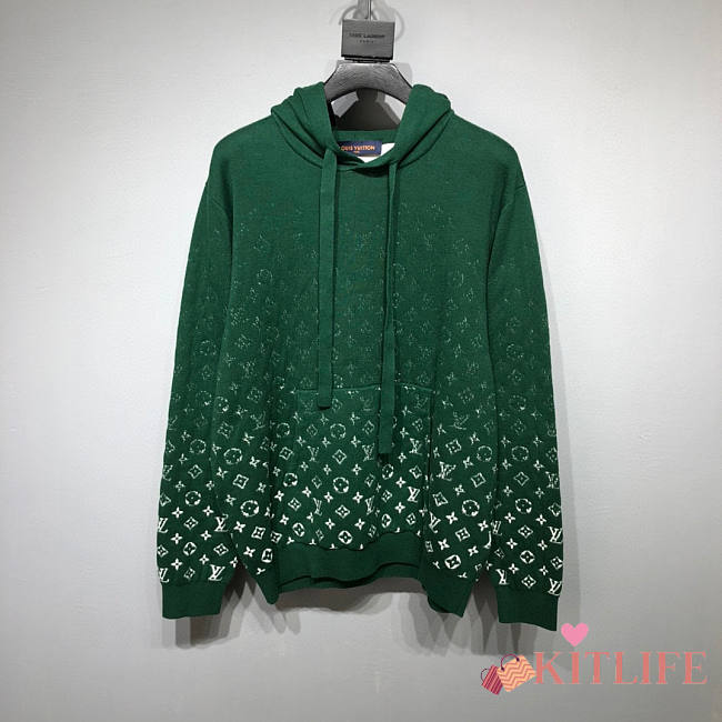 Kitlife Louis Vuitton sweater Men 09 green - 1